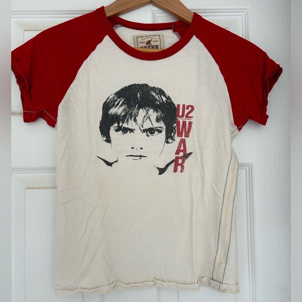 U2 War t-shirt